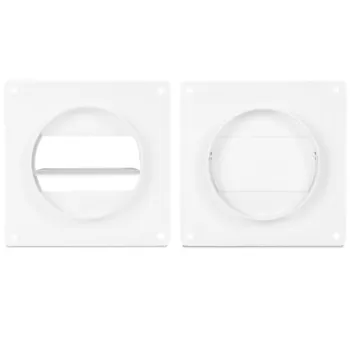 ŁĄCZNIK ZMIENNY KANAŁU PŁASK. 110*55 Z ZAW. ZWROTNYM 100MM