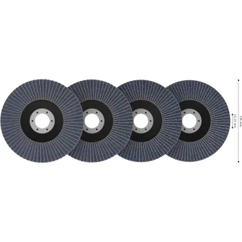 ZESTAW TARCZ LISTKOWYCH X451 125MM 60SZT.