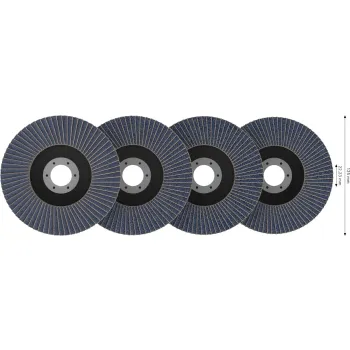 ZESTAW TARCZ LISTKOWYCH X451 125MM 60SZT.