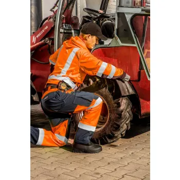 BLUZA ROBOCZA OSTRZEGAWCZA POMARAŃCZOWA ROZMIAR M