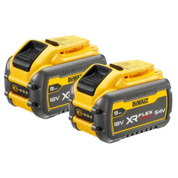 ZESTAW AKUMULATORÓW DEWALT 18V-54V 2*9.0AH