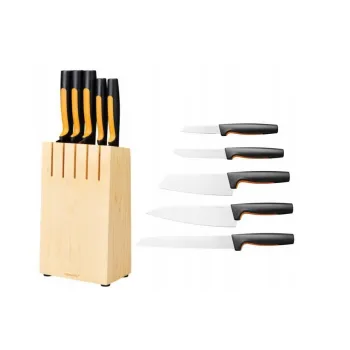 ZESTAW 5 NOŻY W BLOKU