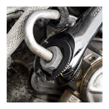 KLUCZ PŁASKO-OCZKOWY, ROZCIĘTY, Z GRZECHOTKĄ, 13MM