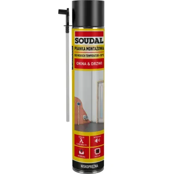 PIANKA MONTAŻOWA SOUDAL RURKA 750ML ZIMOWA