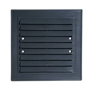 KRATKA SKOŚNA PLASTIKOWA 14*14CM CZARNA