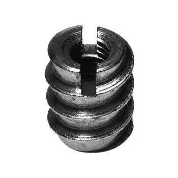 NAKRĘTKA WKRĘCANA W DREWNO OCYNKOWANA M4*10MM