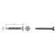 WKRĘT SAMOWIERTNY FOSFATYZOWANY 3.5*45MM