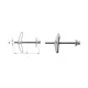 KOTWA STALOWA PARASOLKA 5*90MM
