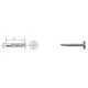 WKRĘT SAMOWIERTNY MONTAŻOWY 4.2*13MM RAL 7024