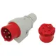 WTYKA IZOLACYJNA STAŁA 32A 400V 3P+Z IP44