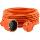 PRZEDŁUŻACZ OGRODOWY 25M PRZEWÓD H05VV-F 2*1MM
