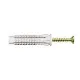 KOŁEK UNIWERSALNY Z KOŁNIERZEM NYLON TYP XUP 8*40/5*50MM