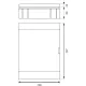 ROZDZIELNICA MODUŁOWA 2X12 PODTYNKOWA IP40 SRP-24 2.5