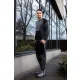 SPODNIE DRESOWE COMFORT, SZARO-CZARNE ROZMIAR XL