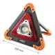 LAMPA BATERYJNA + TRÓJKĄT OSTRZEGAWCZY 2 W 1