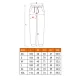 SPODNIE ROBOCZE OUTDOOR TYPU JOGGER ZIELONE ROZMIAR M