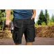 KRÓTKIE SPODENKI ROBOCZE DENIM, CZARNE M