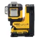 LASER WIELOLINIOWY 3*360 ZIELONY 18V 1*2.0AH