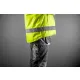 BEZRĘKAWNIK ROBOCZY DWUSTRONNY ODBLASKOWY ŻÓŁTY ROZMIAR XXL