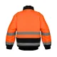 KURTKA ROBOCZA OSTRZEGAWCZA OCIEPLANA POMARAŃCZOWA ROZMIAR M