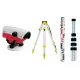 Niwelator optyczny NA724 + statyw Leica CTP104 + łata 5m.